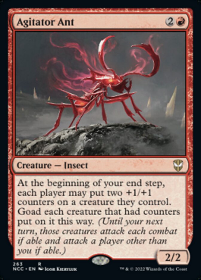 Agitator Ant [Streets of New Capenna Commander] | Good Games North