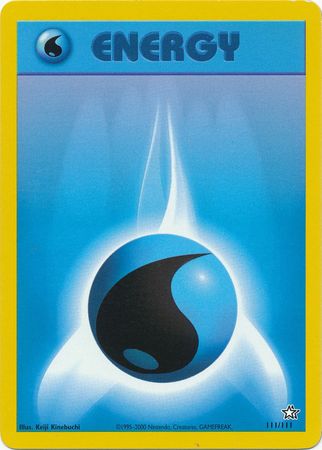 Water Energy (111/111) [Neo Genesis Unlimited] | Good Games North