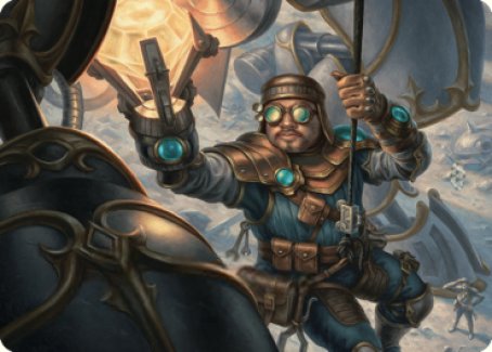 Powerstone Engineer Art Card [The Brothers' War Art Series] | Good Games North