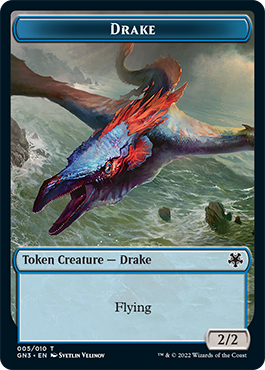 Soldier // Drake Double-Sided Token [Game Night: Free-for-All Tokens] | Good Games North