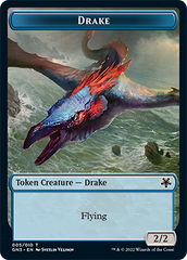 Soldier // Drake Double-Sided Token [Game Night: Free-for-All Tokens] | Good Games North