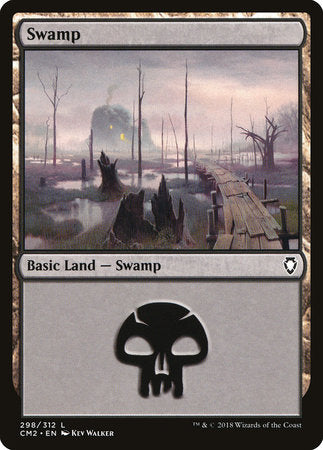 Swamp (298) [Commander Anthology Volume II] | Good Games North