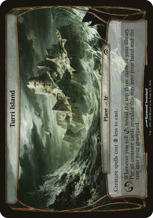 Turri Island (Planechase) [Planechase Planes] | Good Games North