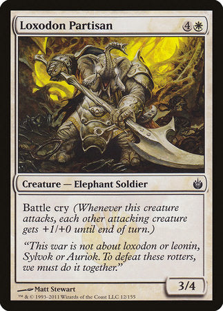 Loxodon Partisan [Mirrodin Besieged] | Good Games North