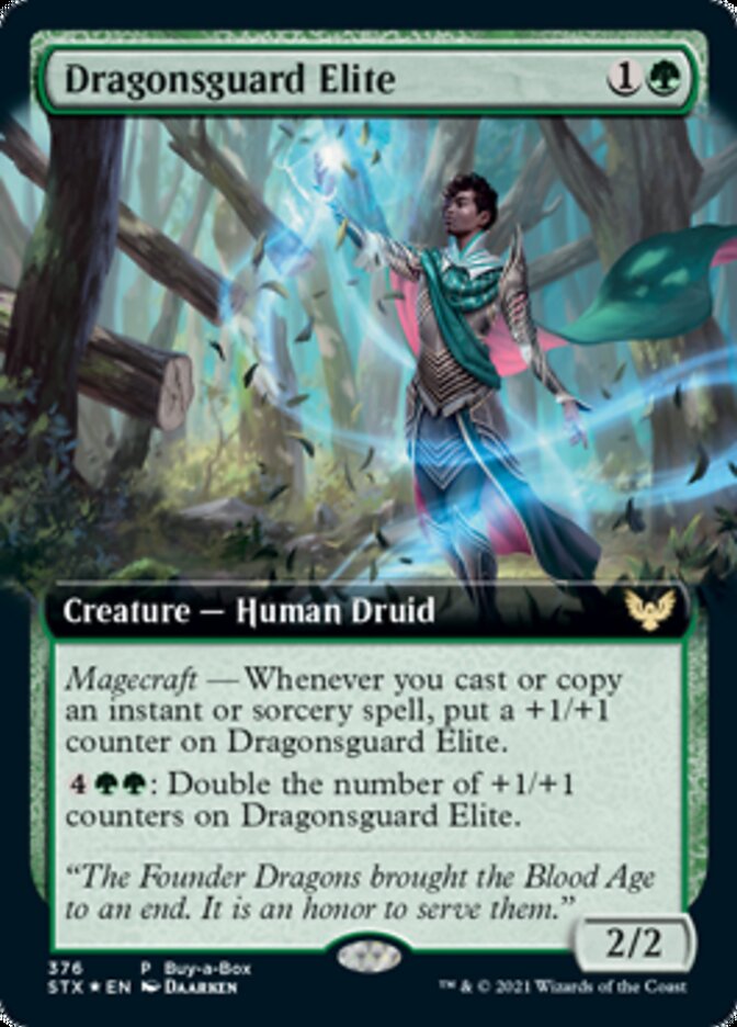 Dragonsguard Elite (Buy-A-Box) [Strixhaven: School of Mages Promos] | Good Games North