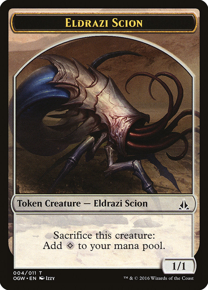 Eldrazi Scion (004/011) [Oath of the Gatewatch Tokens] | Good Games North