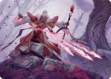 Magic Missile Art Card [Dungeons & Dragons: Adventures in the Forgotten Realms Art Series] | Good Games North