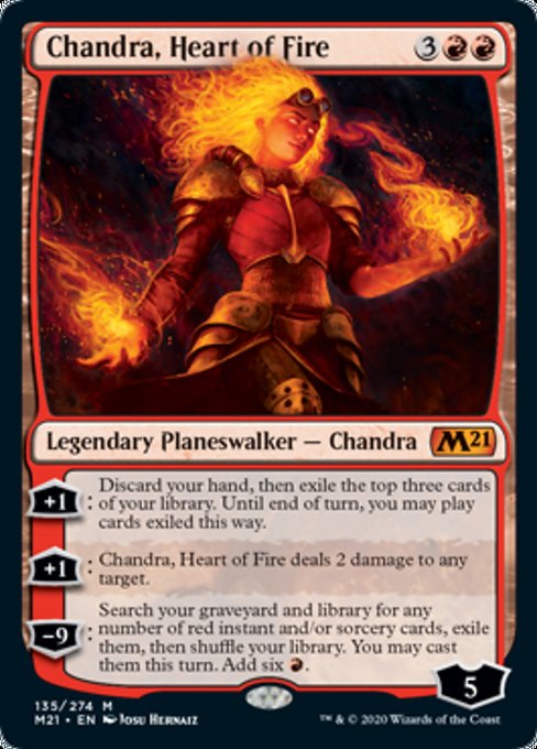 Chandra, Heart of Fire [Core Set 2021] | Good Games North