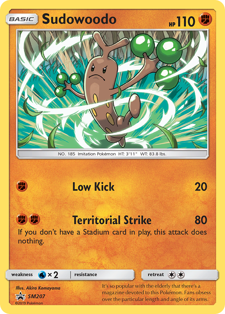 Sudowoodo (SM207) [Sun & Moon: Black Star Promos] | Good Games North