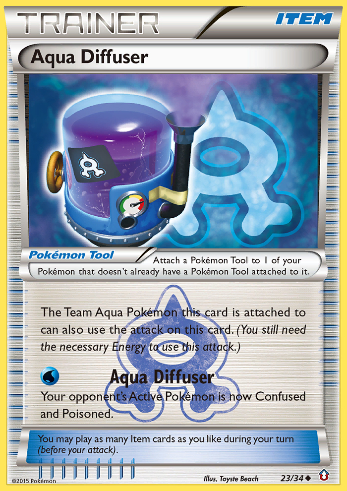 Aqua Diffuser (23/34) [XY: Double Crisis] | Good Games North
