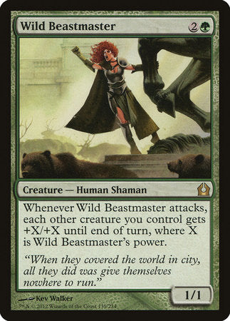 Wild Beastmaster [Return to Ravnica] | Good Games North