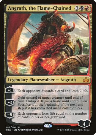Angrath, the Flame-Chained [Rivals of Ixalan] | Good Games North