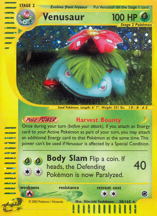 Venusaur (30/165) [Expedition: Base Set] | Good Games North
