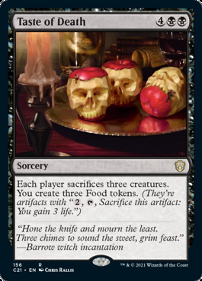 Taste of Death [Commander 2021] | Good Games North