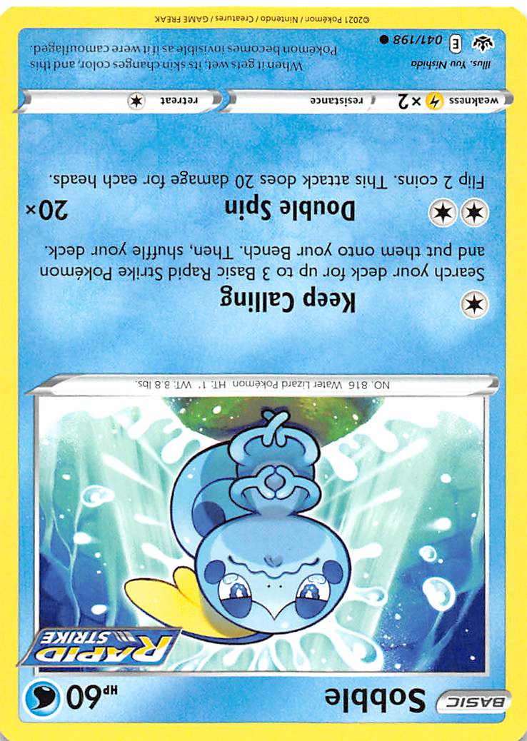 Sobble (041/198) [Sword & Shield: Chilling Reign] | Good Games North