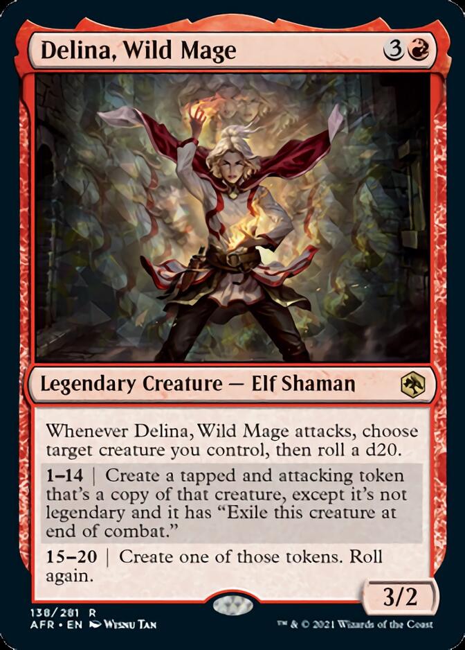 Delina, Wild Mage [Dungeons & Dragons: Adventures in the Forgotten Realms] | Good Games North