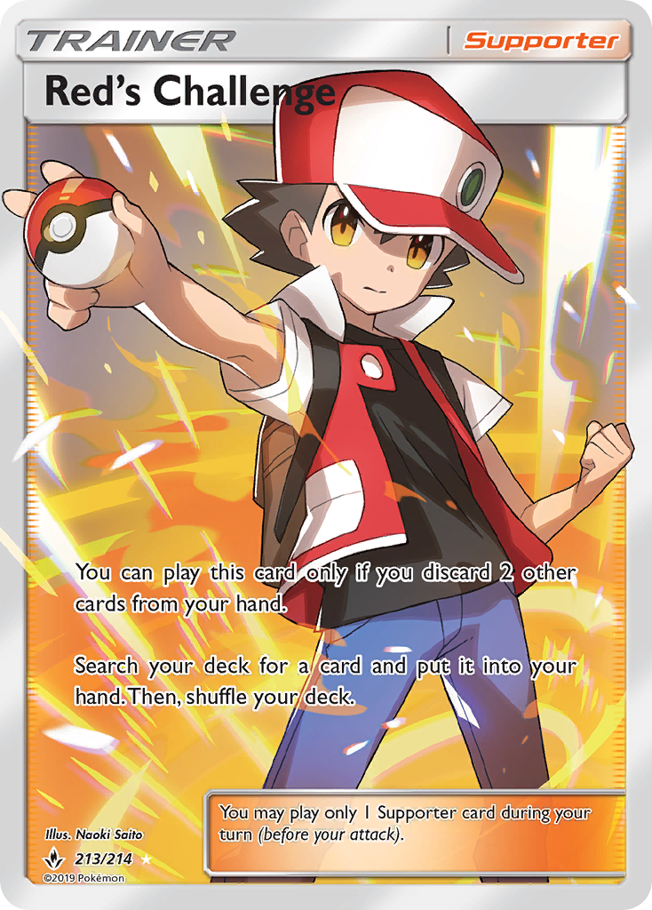 Red's Challenge (213/214) [Sun & Moon: Unbroken Bonds] | Good Games North