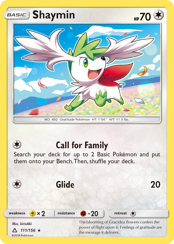 Shaymin (111/156) [Sun & Moon: Ultra Prism] | Good Games North