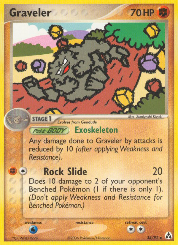 Graveler (34/92) [EX: Legend Maker] | Good Games North