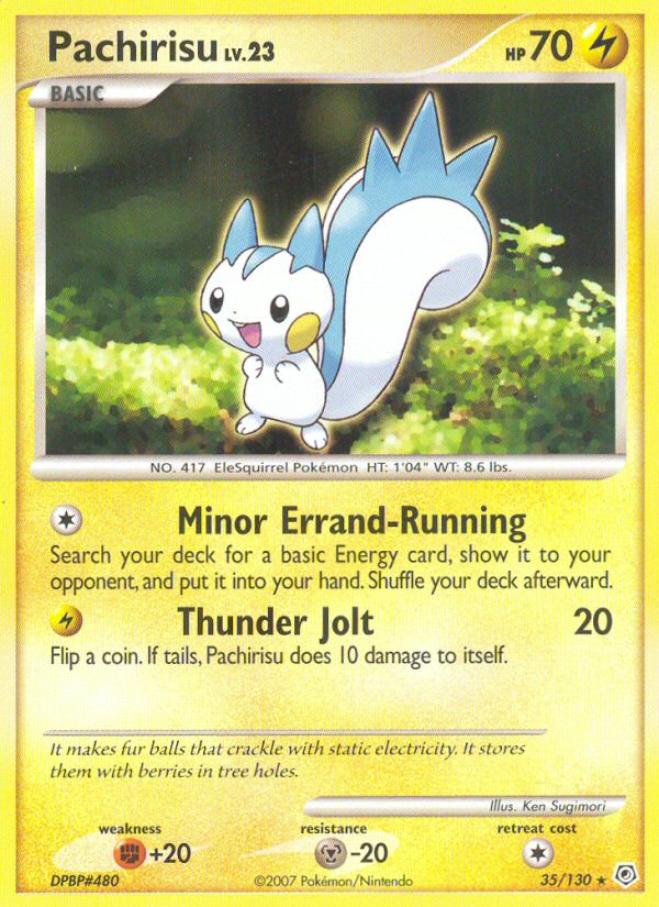 Pachirisu (35/130) [Diamond & Pearl: Base Set] | Good Games North