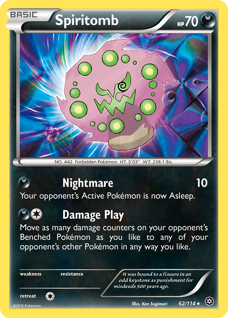 Spiritomb (62/114) [XY: Steam Siege] | Good Games North