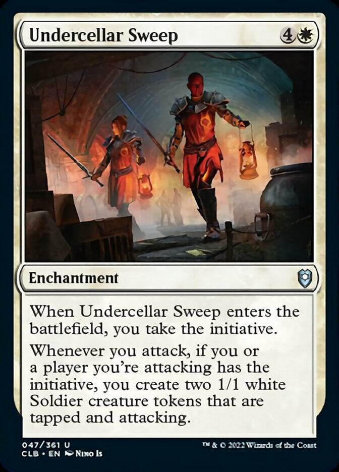 Undercellar Sweep [Commander Legends: Battle for Baldur's Gate] | Good Games North