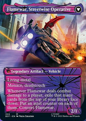 Flamewar, Brash Veteran // Flamewar, Streetwise Operative (Shattered Glass) [Universes Beyond: Transformers] | Good Games North