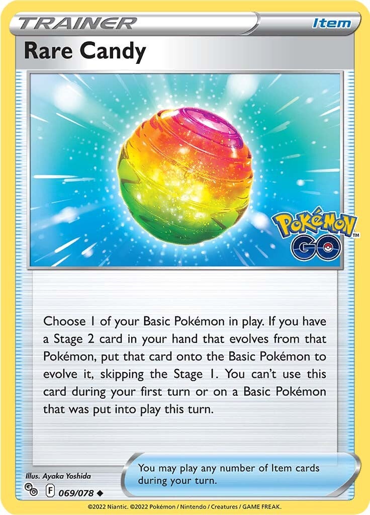 Rare Candy (069/078) [Pokémon GO] | Good Games North