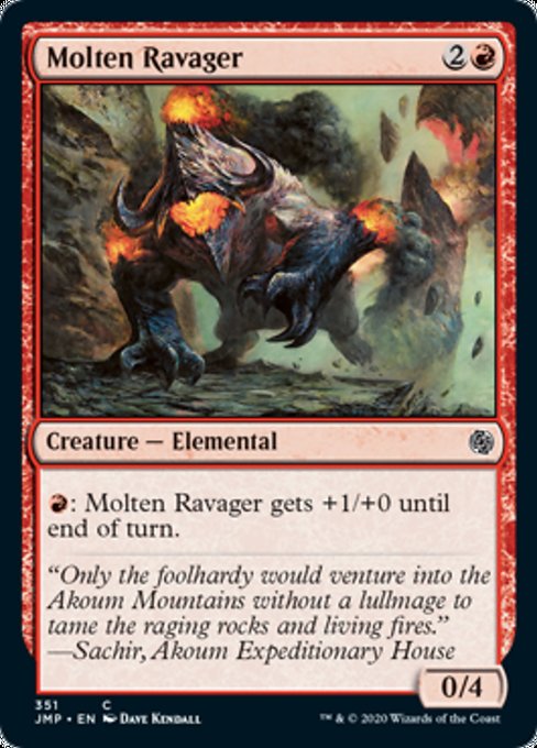 Molten Ravager [Jumpstart] | Good Games North