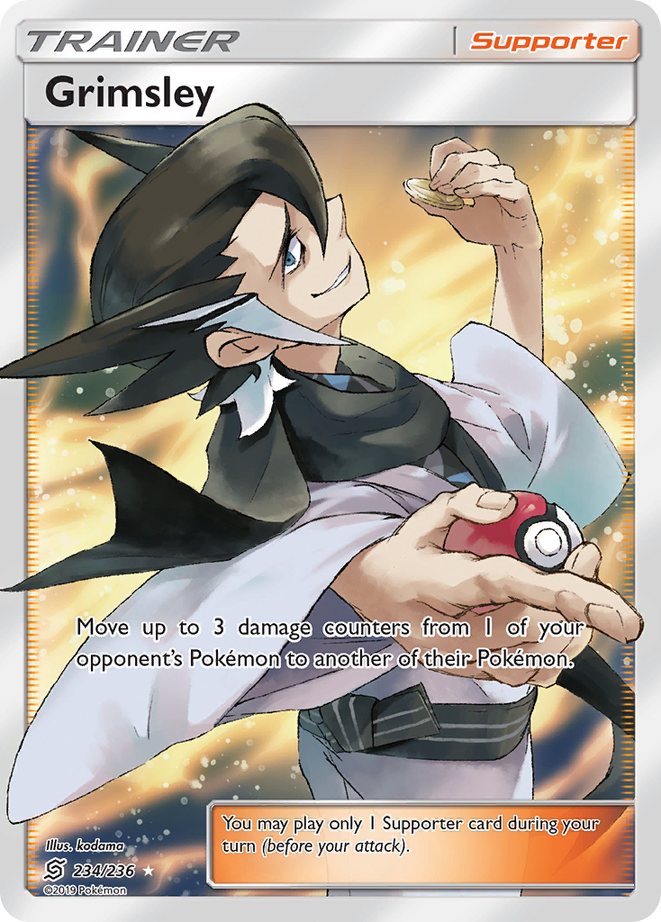 Grimsley (234/236) [Sun & Moon: Unified Minds] | Good Games North