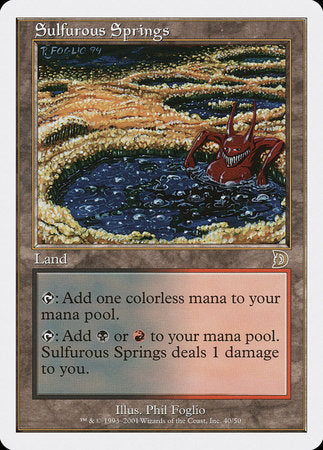 Sulfurous Springs [Deckmasters] | Good Games North