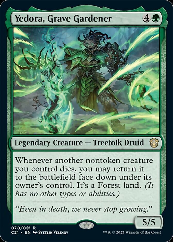 Yedora, Grave Gardener [Commander 2021] | Good Games North