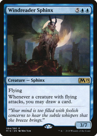 Windreader Sphinx [Core Set 2019] | Good Games North