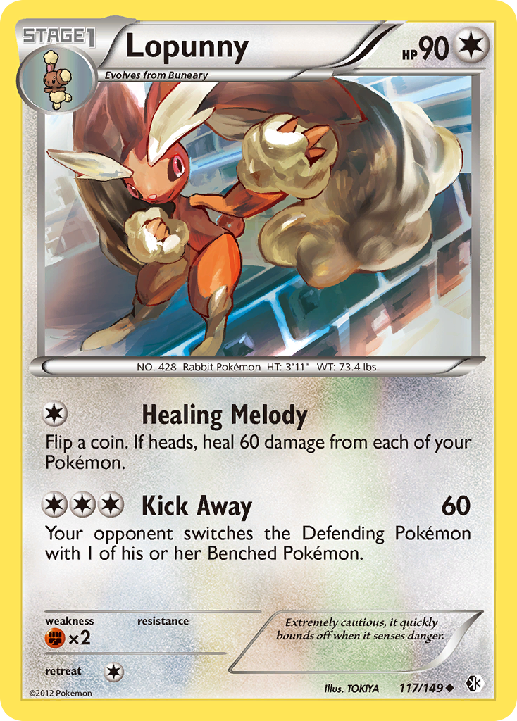 Lopunny (117/149) [Black & White: Boundaries Crossed] | Good Games North
