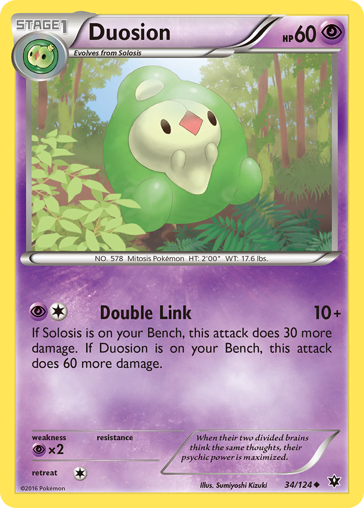 Duosion (34/124) [XY: Fates Collide] | Good Games North