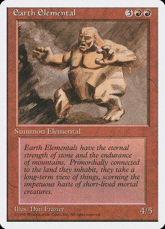 Earth Elemental [Fourth Edition] | Good Games North