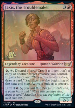 Jaxis, the Troublemaker [Streets of New Capenna Prerelease Promos] | Good Games North