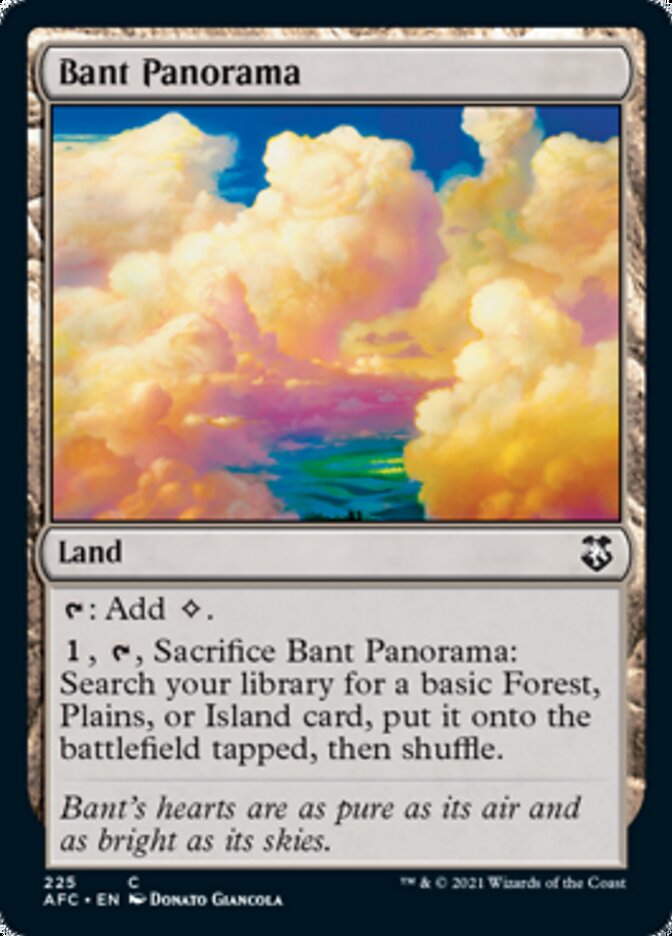 Bant Panorama [Dungeons & Dragons: Adventures in the Forgotten Realms Commander] | Good Games North