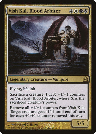 Vish Kal, Blood Arbiter [Commander 2011] | Good Games North