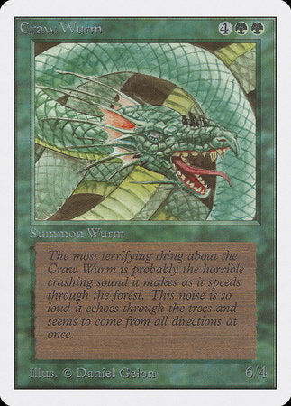 Craw Wurm [Unlimited Edition] | Good Games North