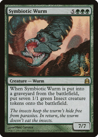 Symbiotic Wurm [Commander 2011] | Good Games North