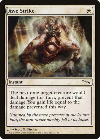 Awe Strike [Mirrodin] | Good Games North