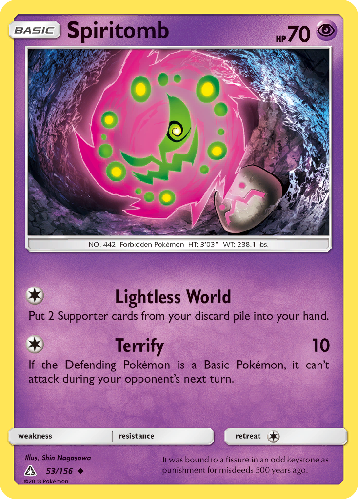 Spiritomb (53/156) [Sun & Moon: Ultra Prism] | Good Games North
