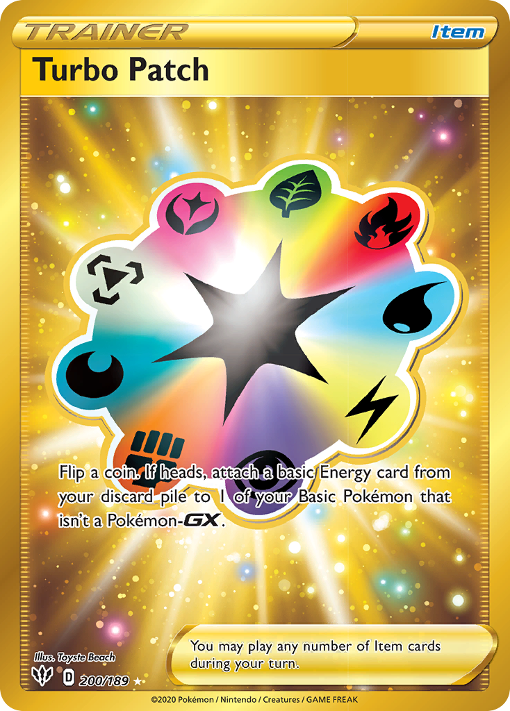 Turbo Patch (200/189) [Sword & Shield: Darkness Ablaze] | Good Games North