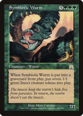 Symbiotic Wurm [Onslaught] | Good Games North