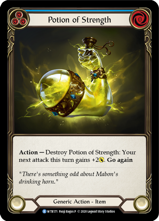 Potion of Strength [U-WTR171] (Welcome to Rathe Unlimited)  Unlimited Normal | Good Games North