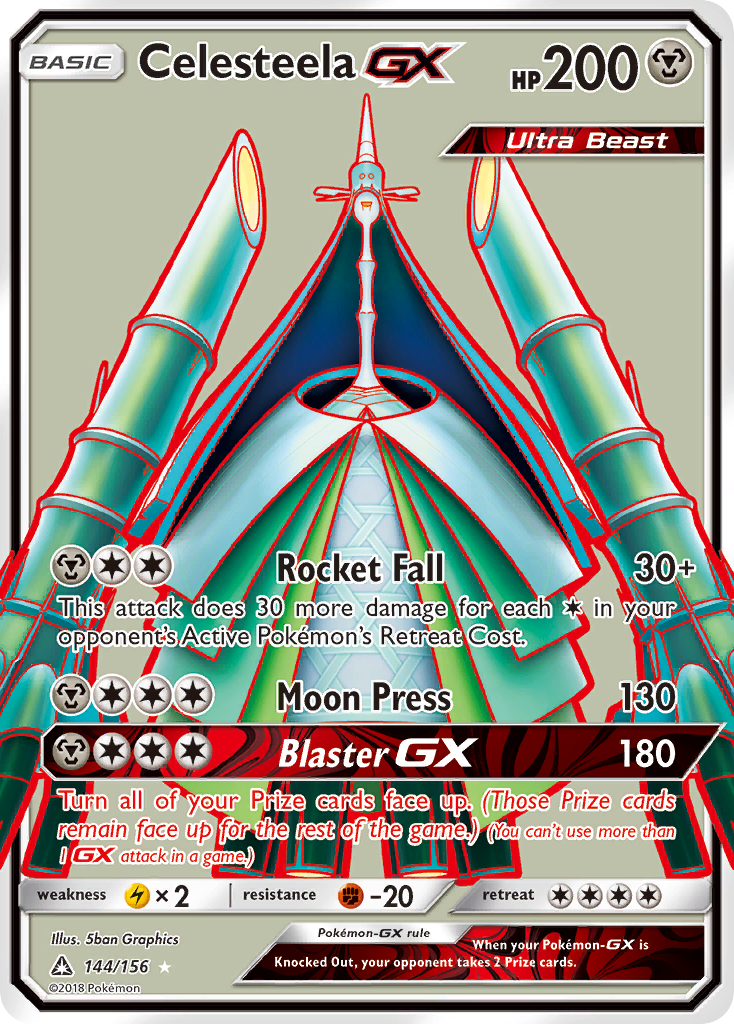 Celesteela GX (144/156) [Sun & Moon: Ultra Prism] | Good Games North