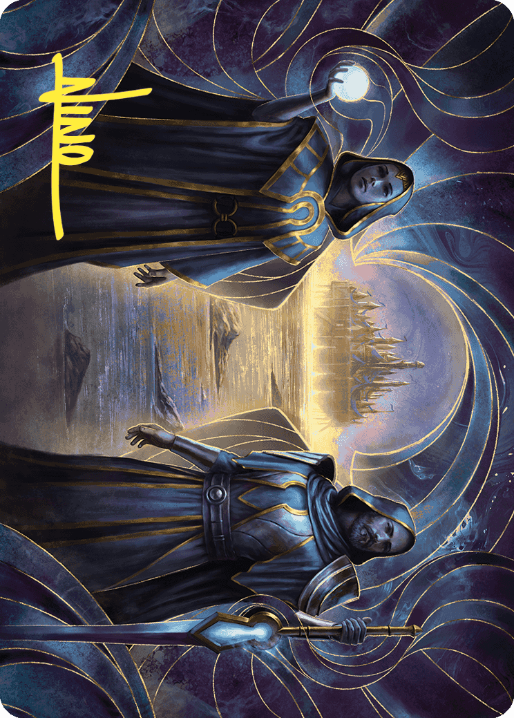 Court of Vantress Art Card (Gold-Stamped Signature) [Wilds of Eldraine Art Series] | Good Games North