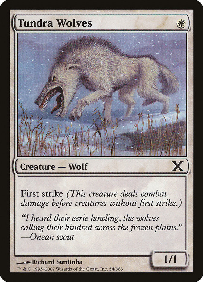 Tundra Wolves [Tenth Edition] | Good Games North
