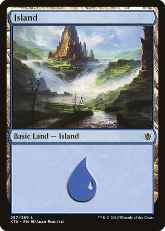 Island (257) [Khans of Tarkir] | Good Games North